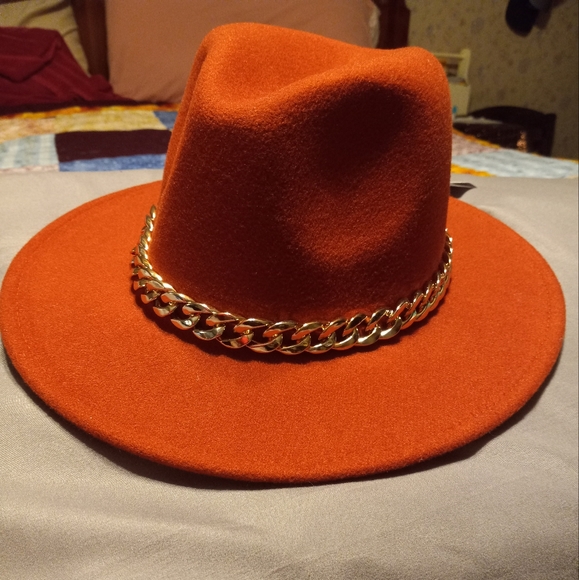Rush Fedora With Chain Band - Picture 2 of 3